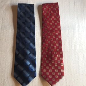 Zanzara Men’s Silk Ties - x2